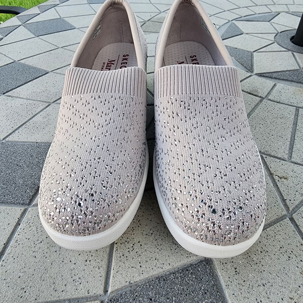 Skechers X Martha Stewart Pier-Lite Reflection Wedge Slip-On Shoes 8 - Picture 5 of 12